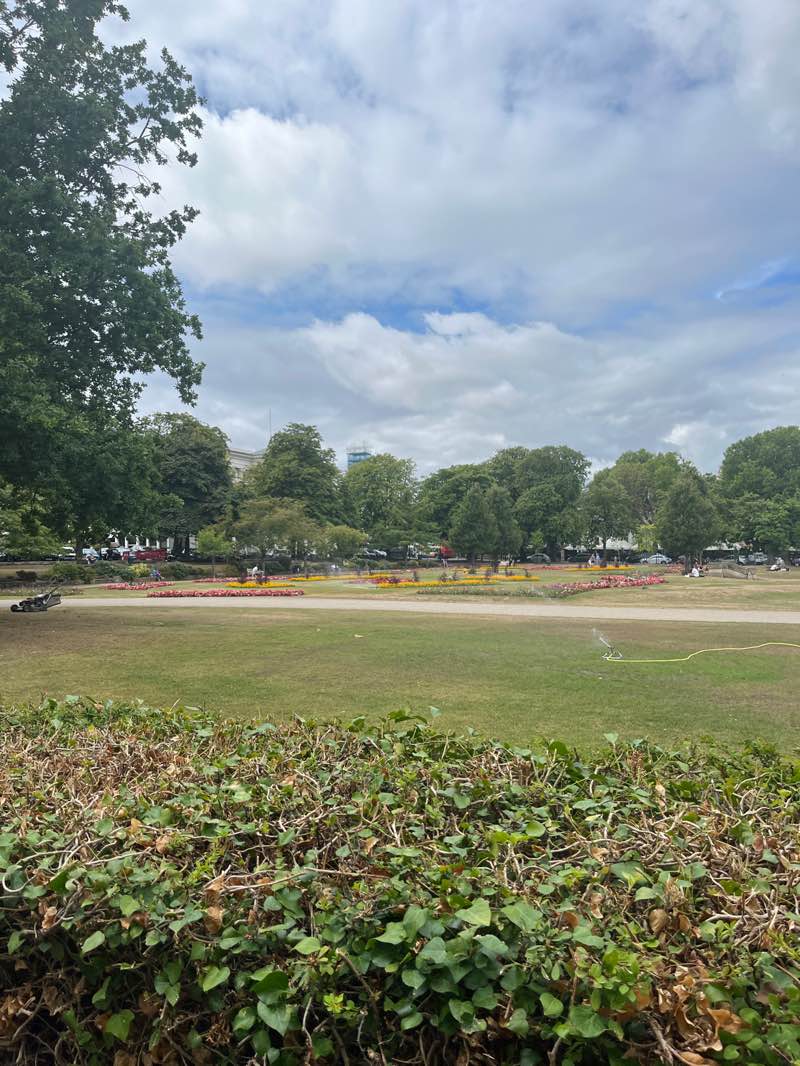 walking near me in Imperial Gardens in autumn