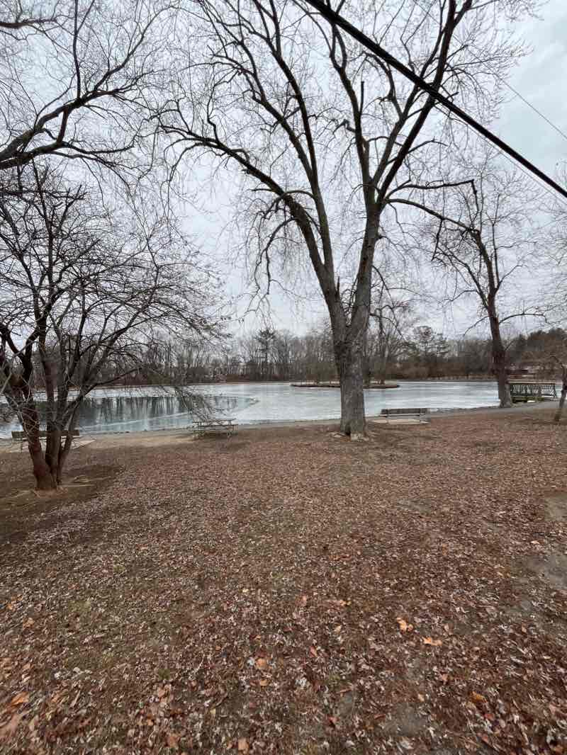 walking near me in Bynum Run Pond Fish Management Area in winter