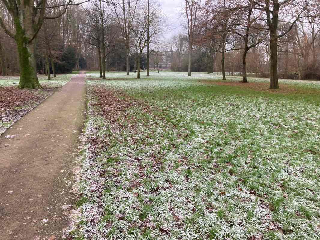 walking near me in Develpark in winter