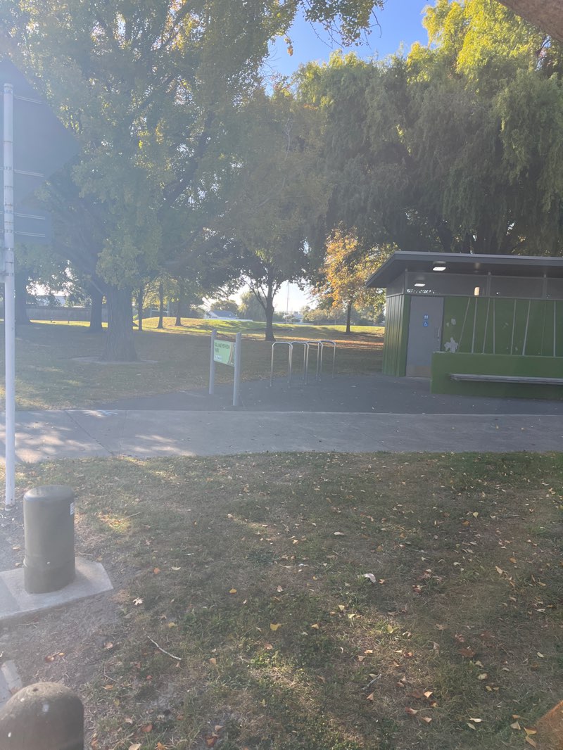 walking near me in Bill Mathewson Park in autumn
