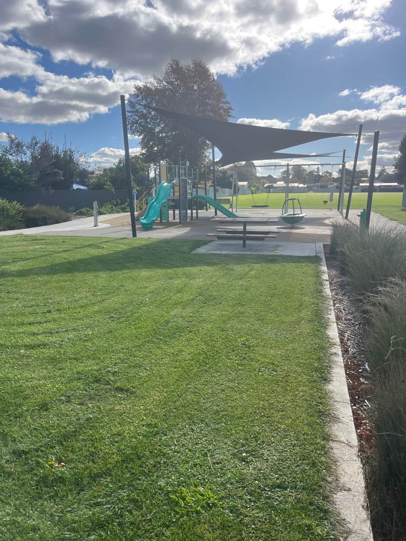 walking near me in Saint Aubyn Street Reserve in autumn