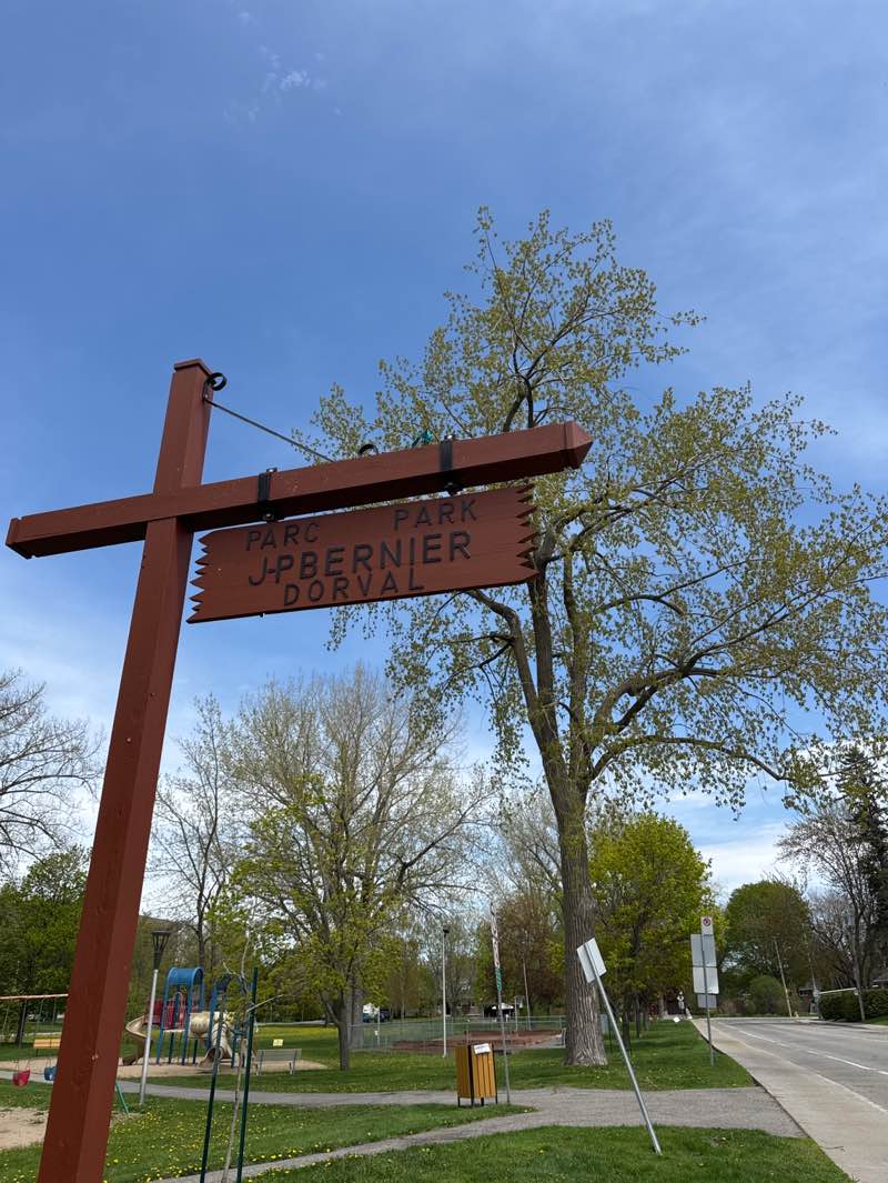 walking near me in Jean-Paul-Bernier in spring