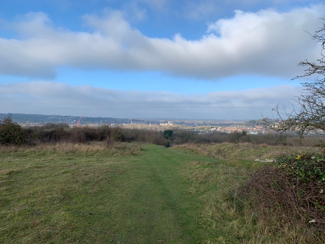 walking near me in Wrack Hill in winter