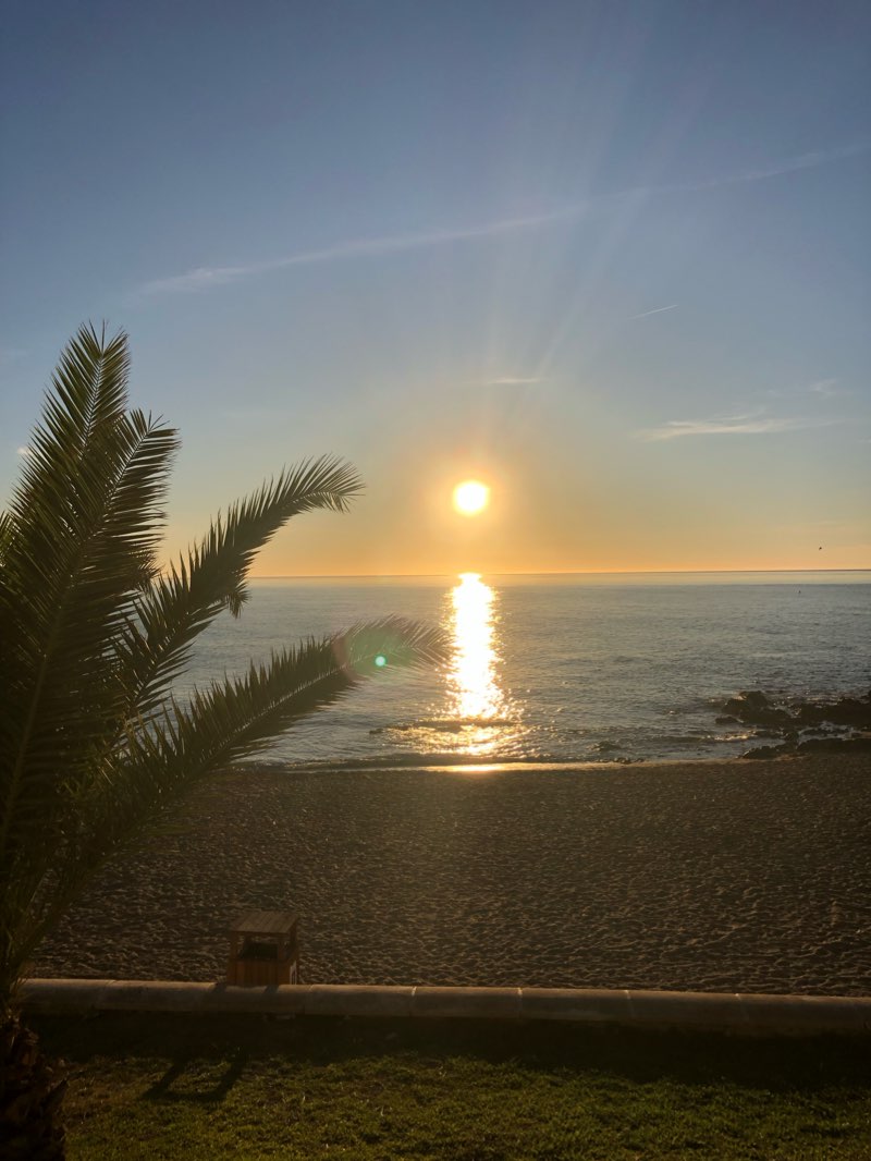 walking near me in Parque Fluvial Rio Fuengirola in winter