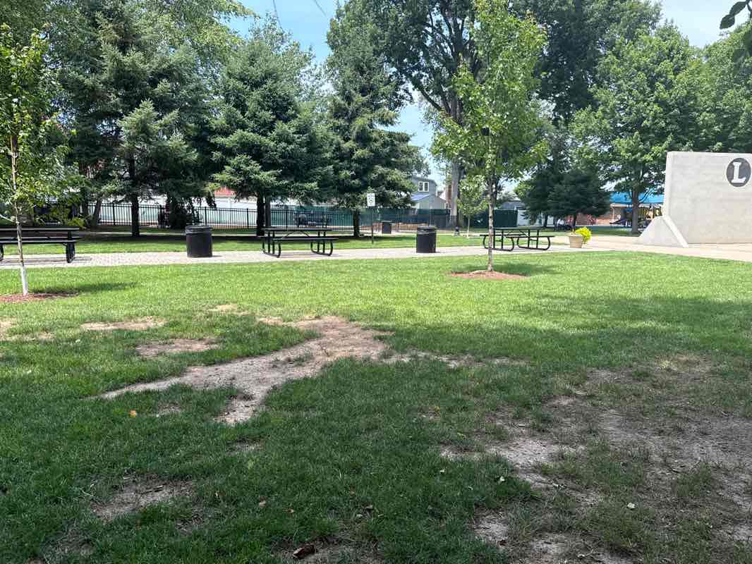 walking near me in Lyndhurst Municipal Park in summer