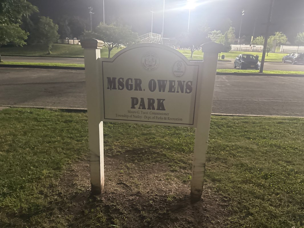 walking near me in Monsignor Owens Park in summer