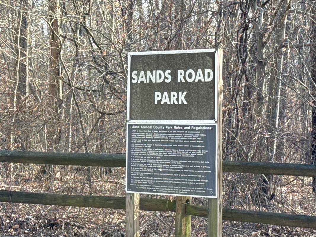 walking near me in Sands Road Park in spring