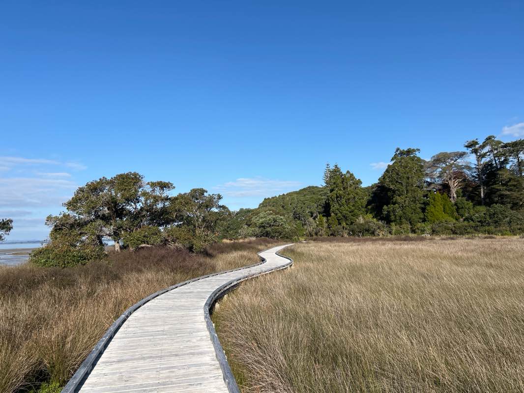 walking near me in Āwhitu Regional Park in autumn