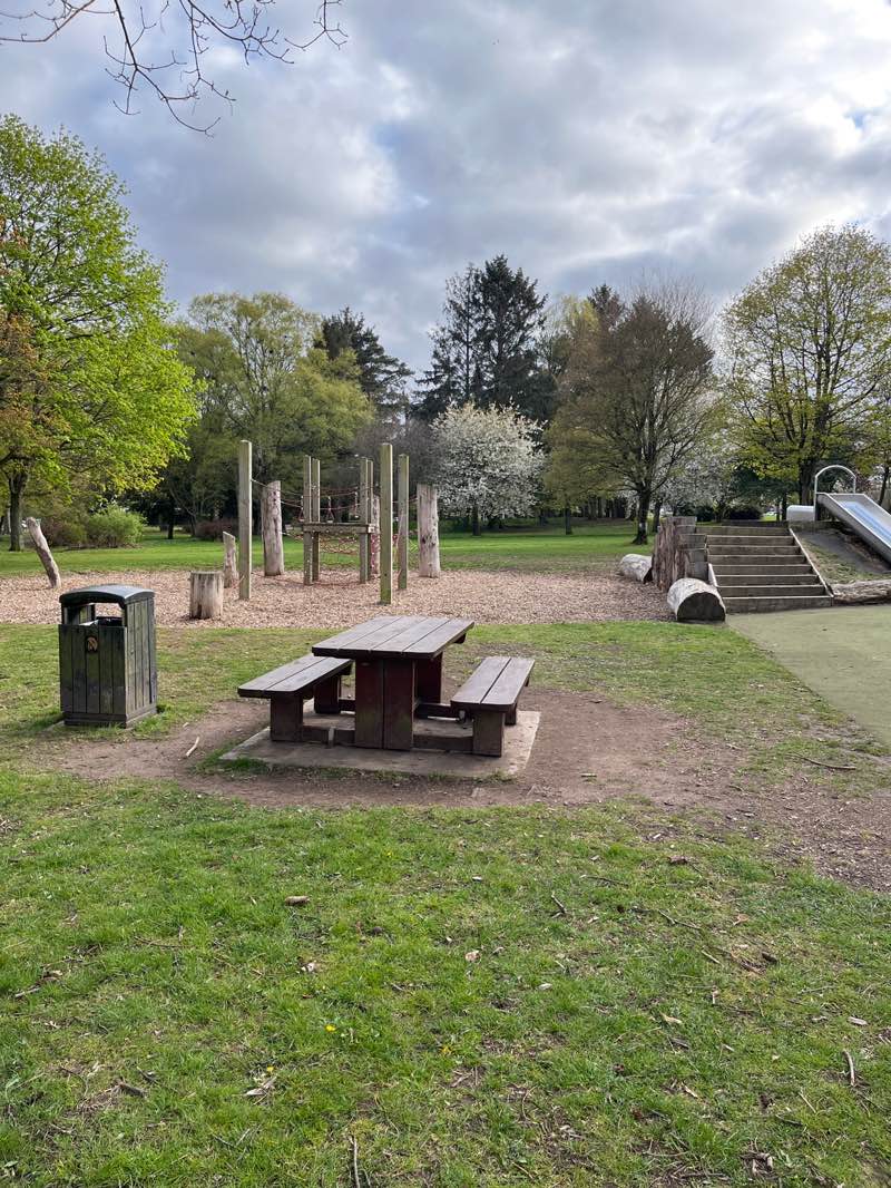 walking near me in Memorial Park in spring