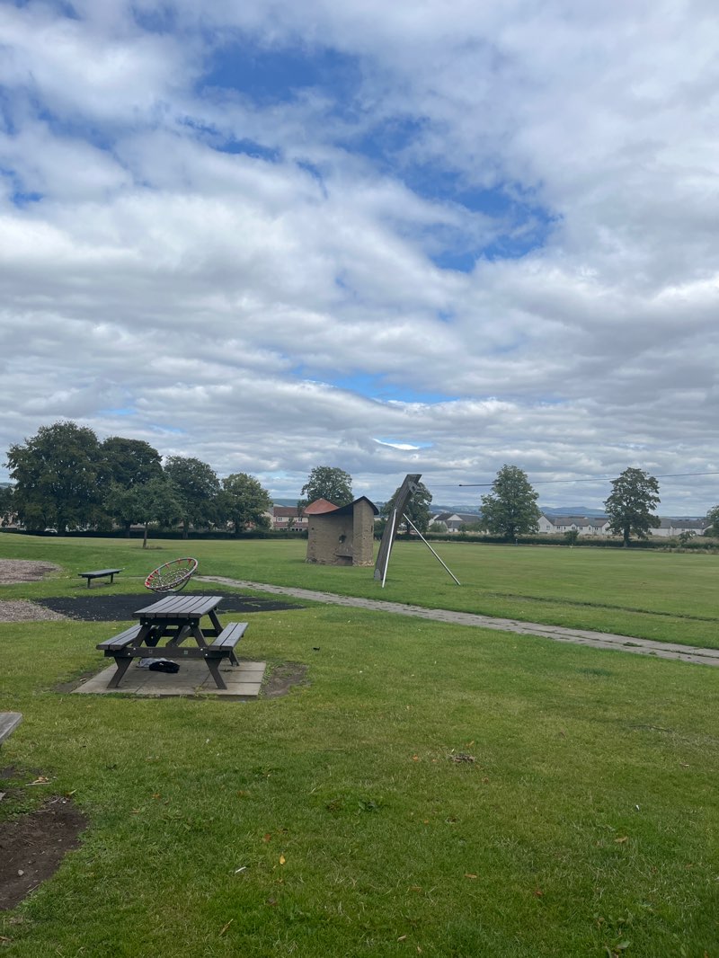 walking near me in Errol Public Park in summer