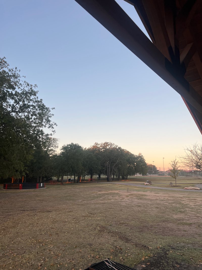 walking near me in Chisholm Trail Park in autumn
