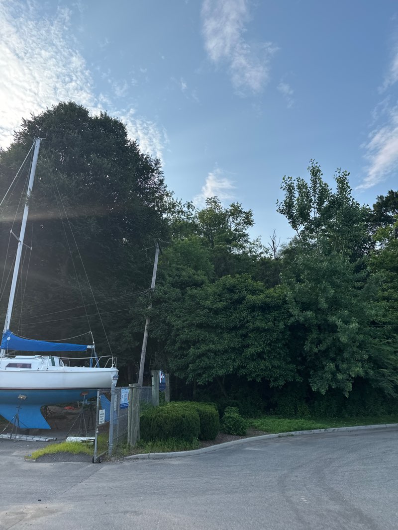 walking near me in Garvies Point Preserve in summer