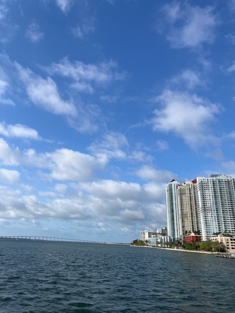 walking near me in Miami Circle at Brickell Point in winter