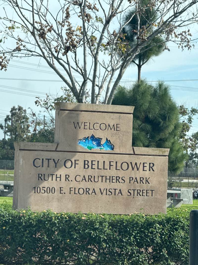 walking near me in Ruth R. Caruthers Park in winter