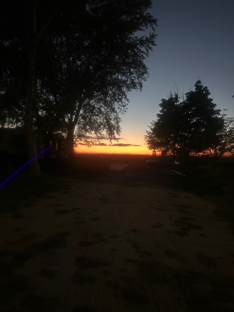 walking near me in Caseville County Park in autumn