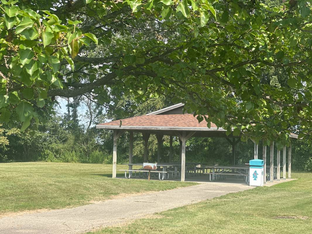 walking near me in Caseville City Park in autumn