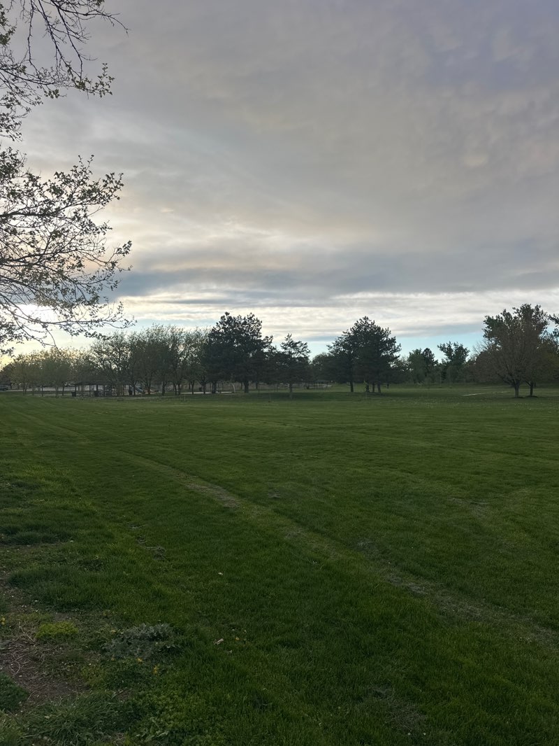 walking near me in Cottonwood Park in spring