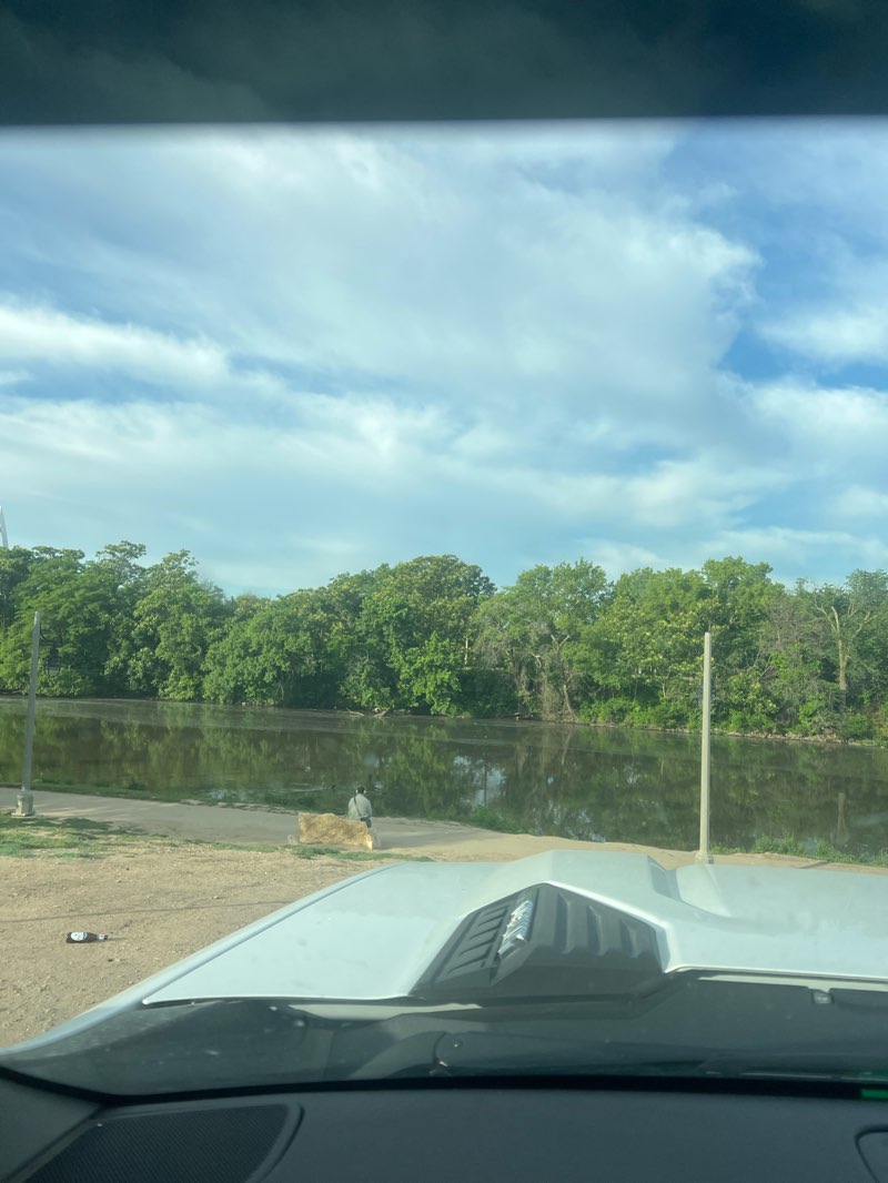 walking near me in A Price Woodward Jr. Park in spring