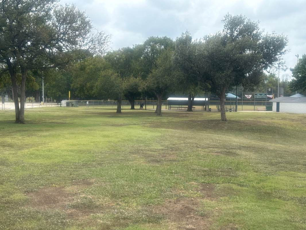 walking near me in Garland Central Park in autumn