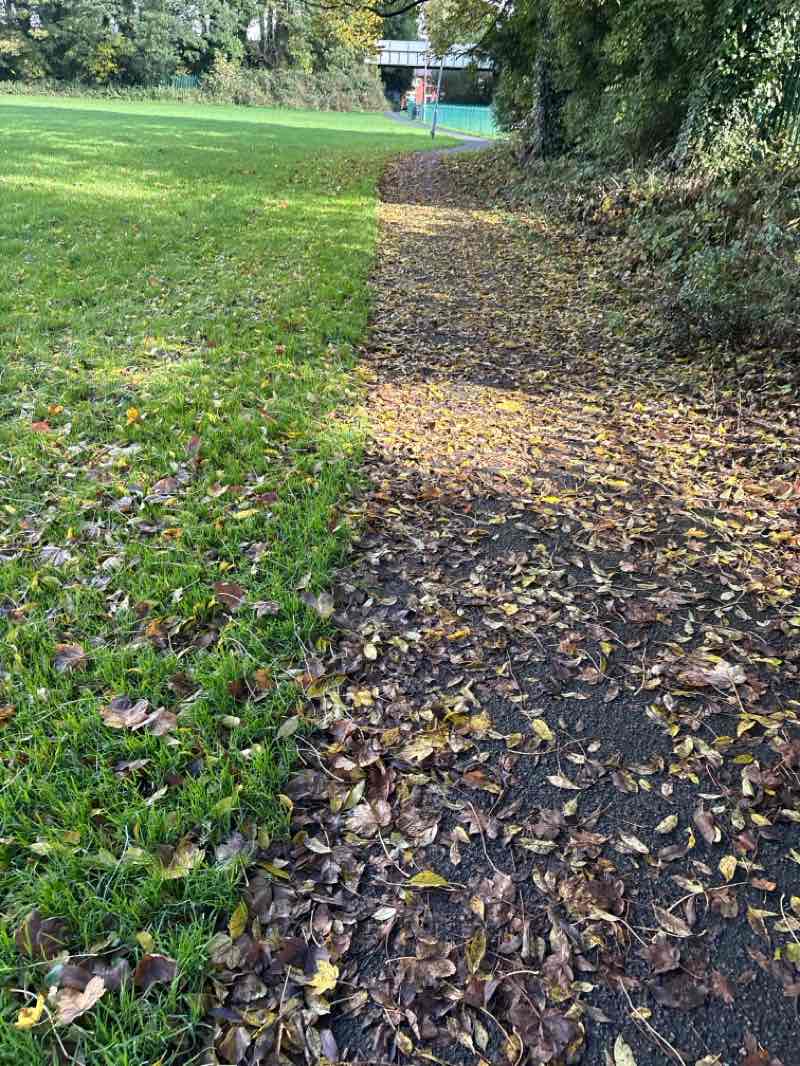 walking near me in Victoria Park (Besses) in autumn