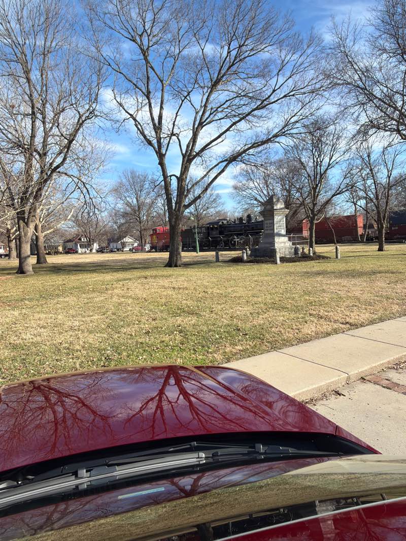walking near me in Fremont Park in winter
