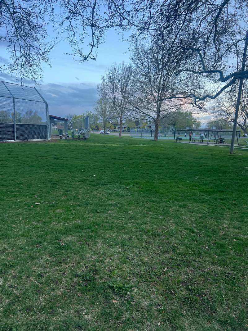 walking near me in Bonneville Park in spring