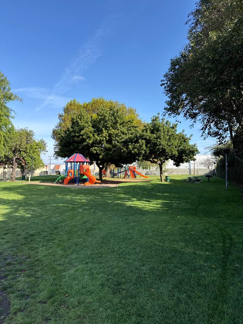 walking near me in Chet Holifield Park in winter