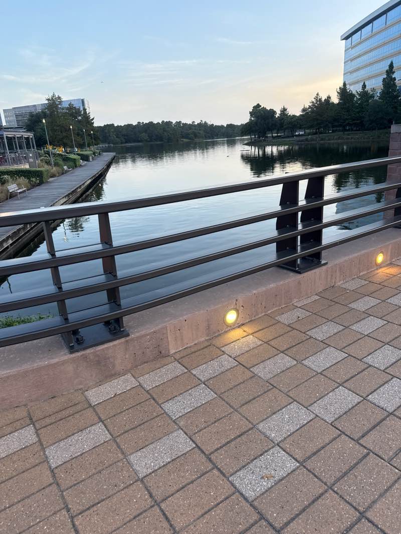 walking near me in Lake Front Park in autumn