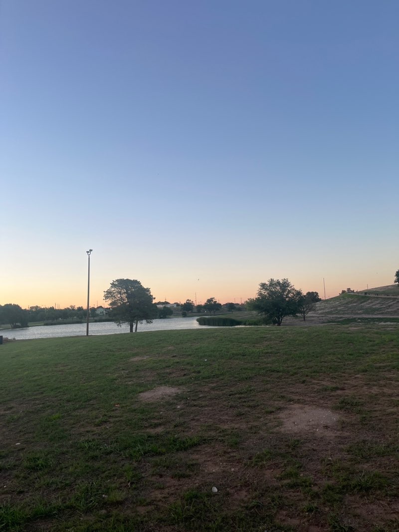 walking near me in Buddy Holly Recreation Area in summer