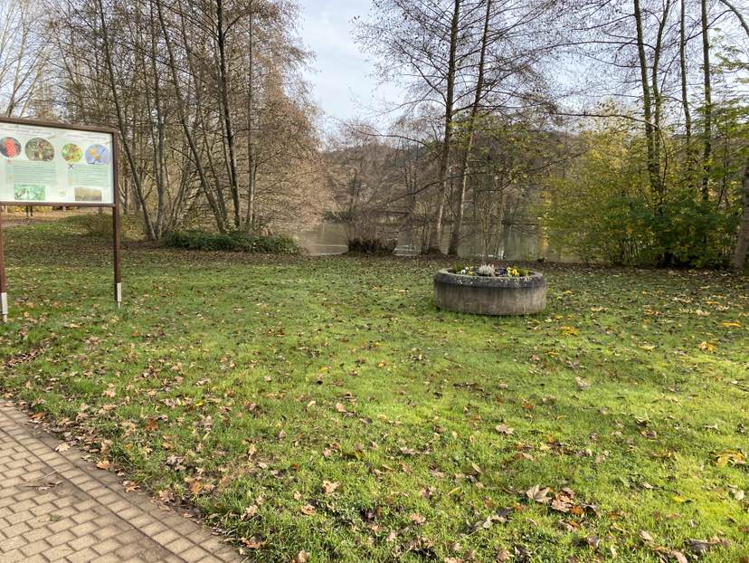 walking near me in Parc communal in autumn