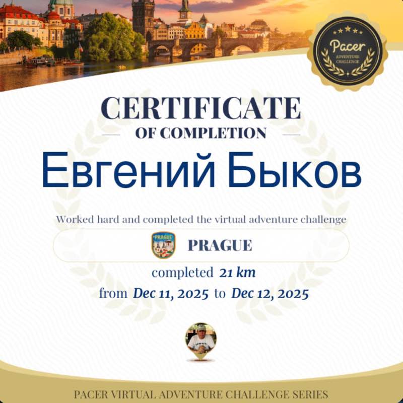 July Steps Challenge Евгений Быков post image