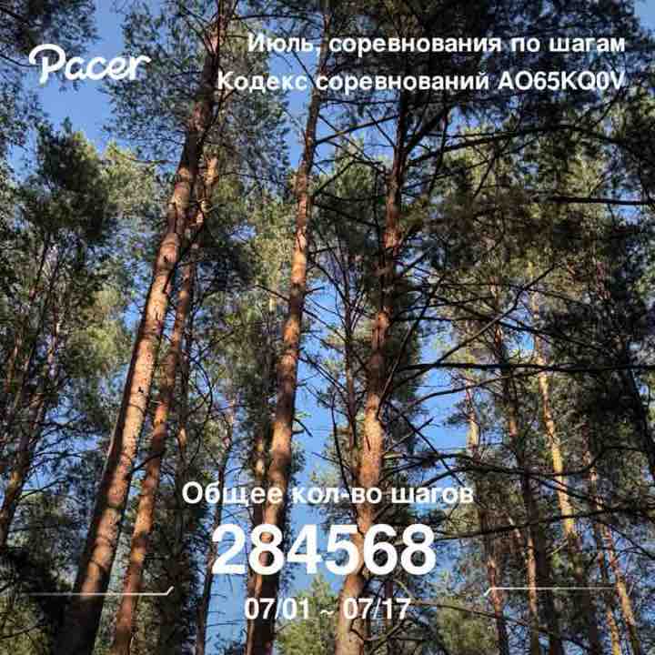 July Steps Challenge Евгений Быков post image