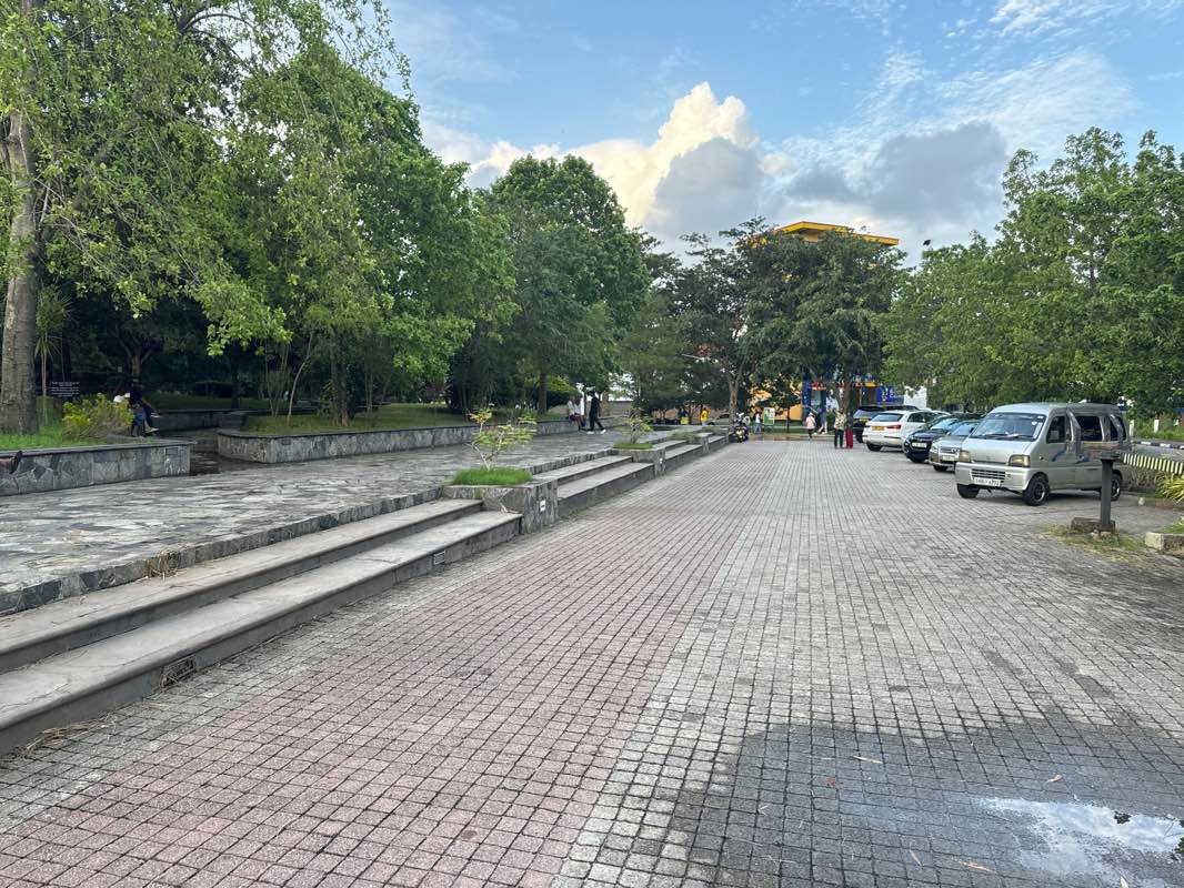 walking near me in Urban Wetland Park in winter