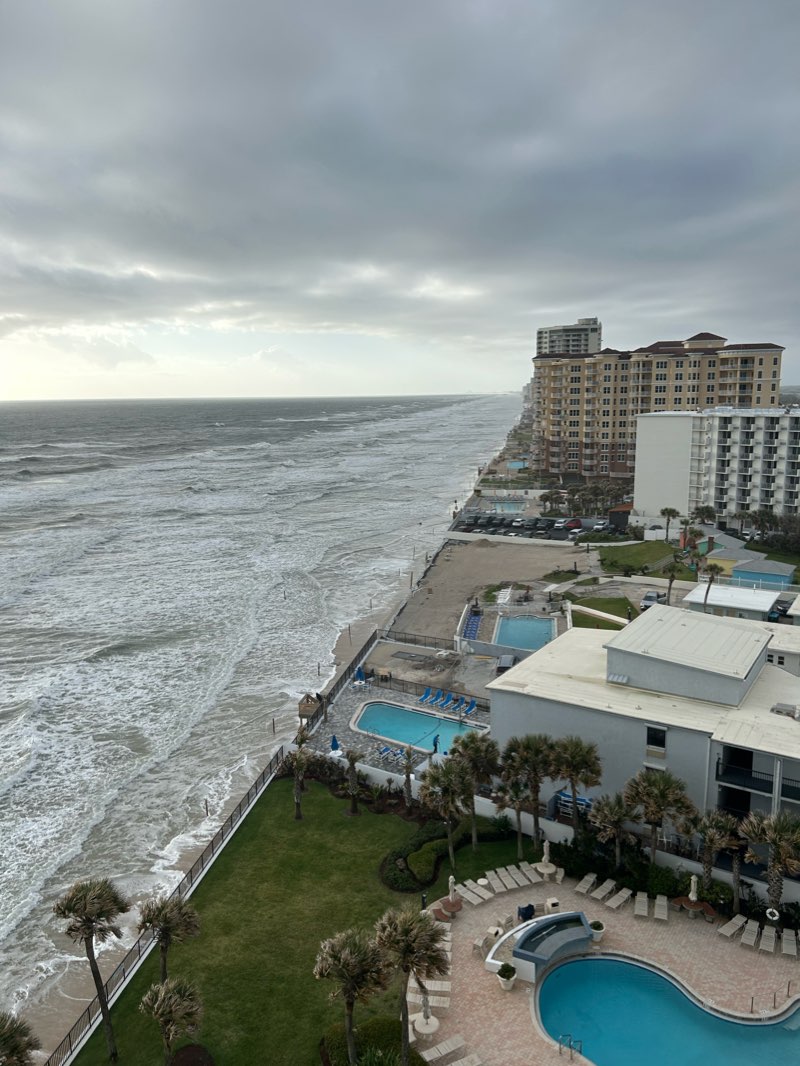 walking near me in Frank Rendon Park in winter