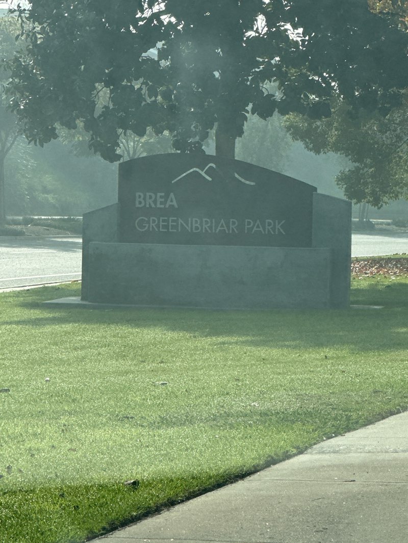 walking near me in Greenbriar Park in winter