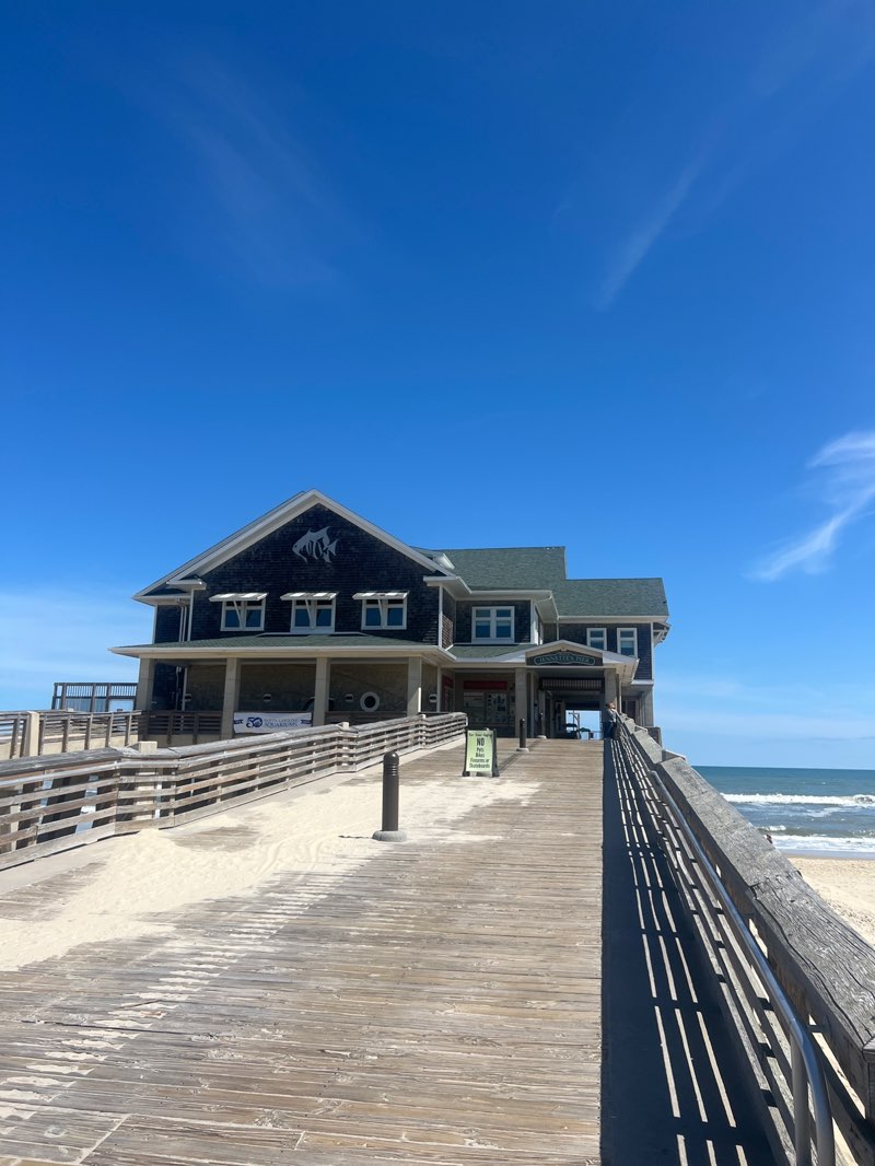 walking near me in Jennette's Pier in spring