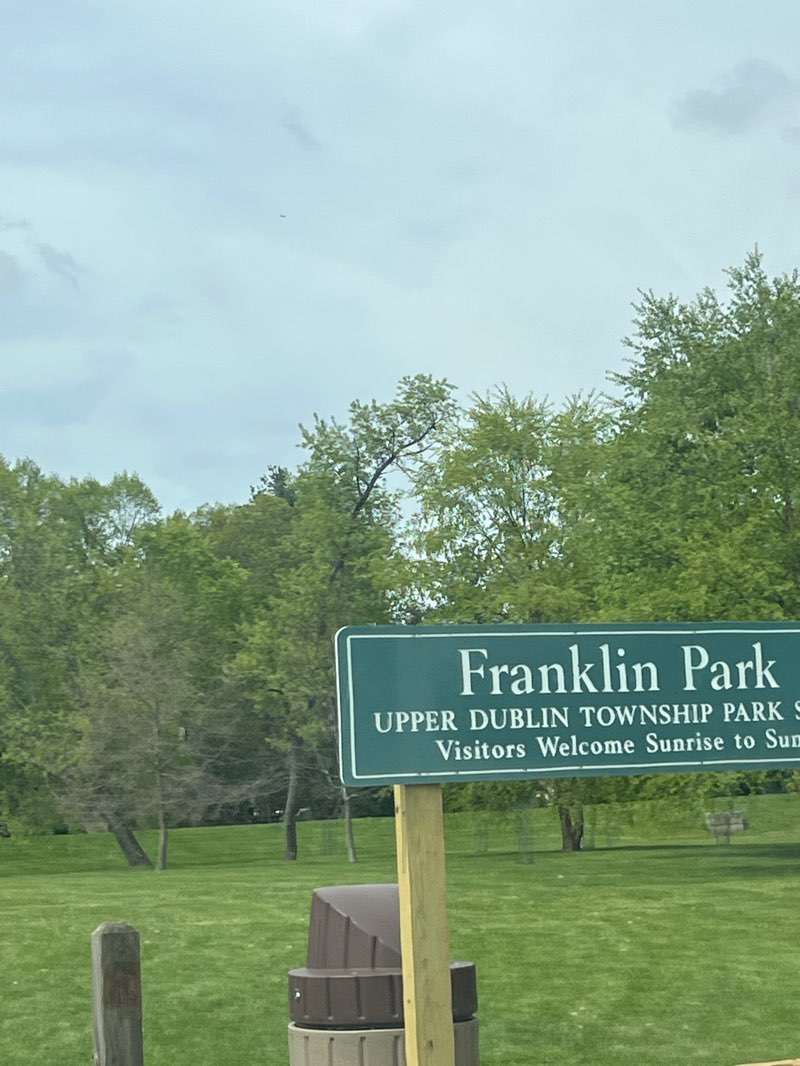 walking near me in Franklin Field in spring