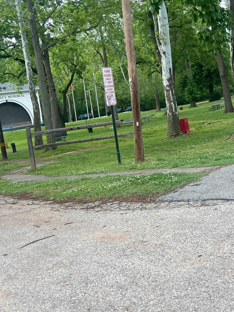 walking near me in Elmwood Park in summer