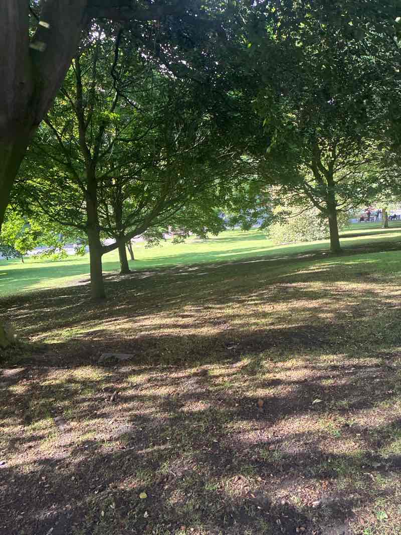 walking near me in West Princes Street Gardens in summer