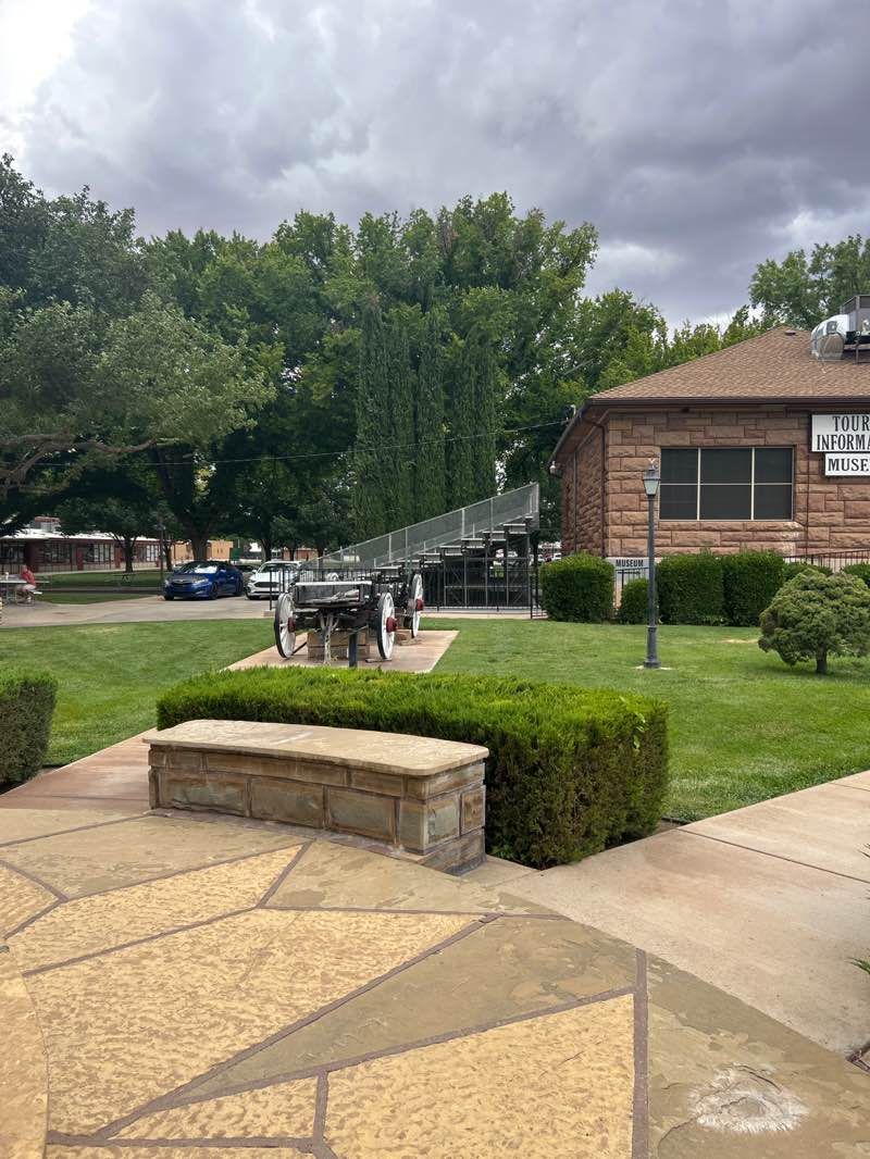 walking near me in Community Center Park in summer