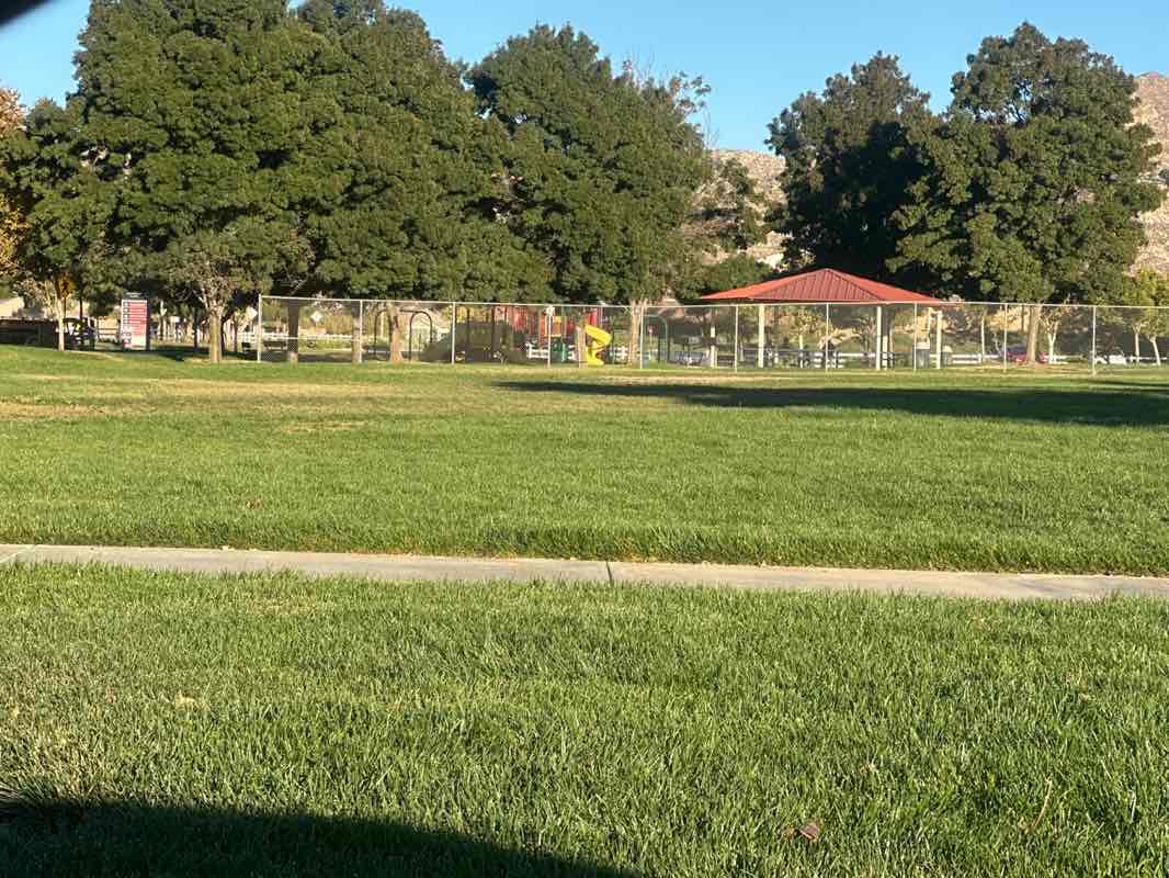 walking near me in McSweeny Park in autumn