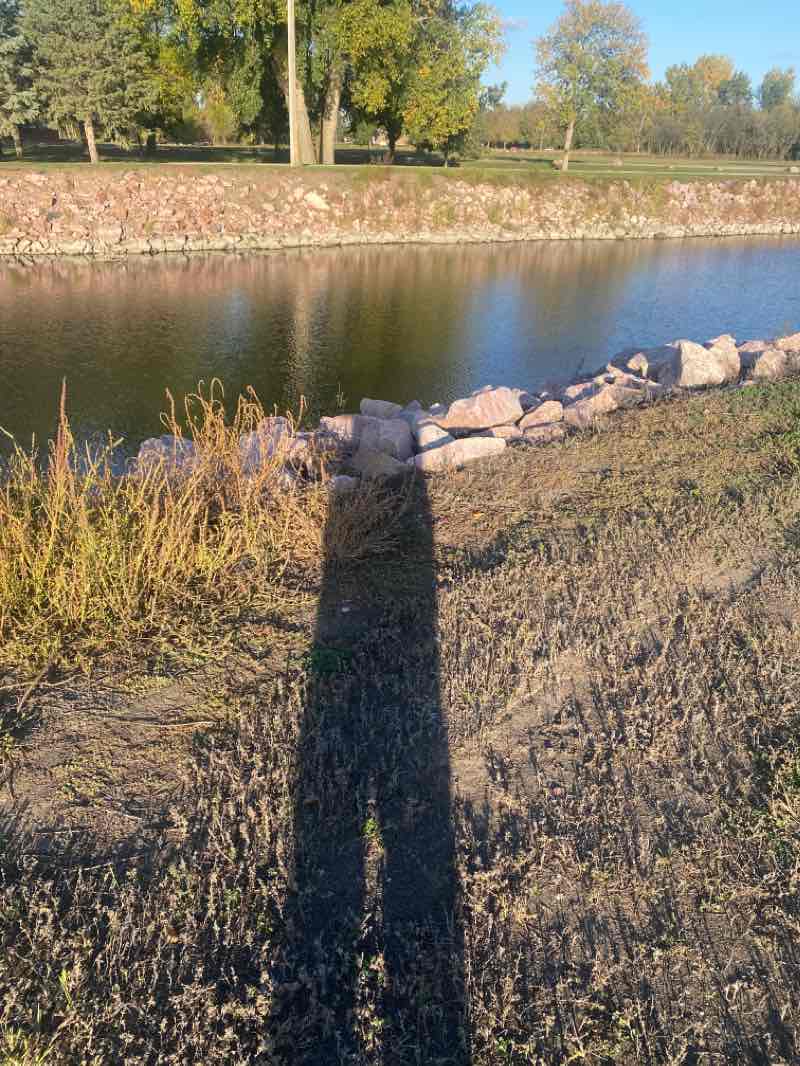 walking near me in Luverne City Park in winter