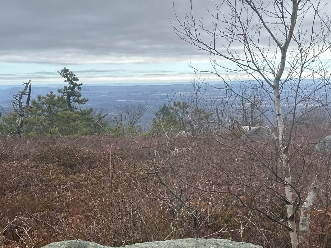 walking near me in Minnewaska State Park Preserve in winter