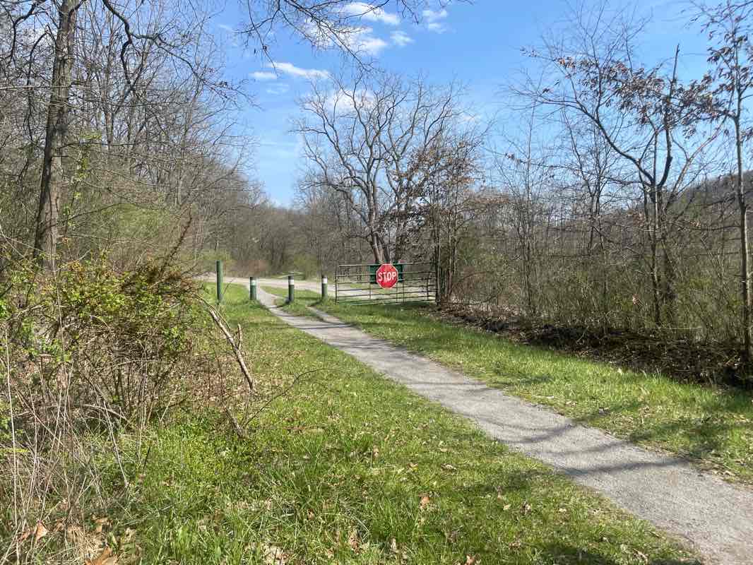 walking near me in Father Marinaro Park in spring