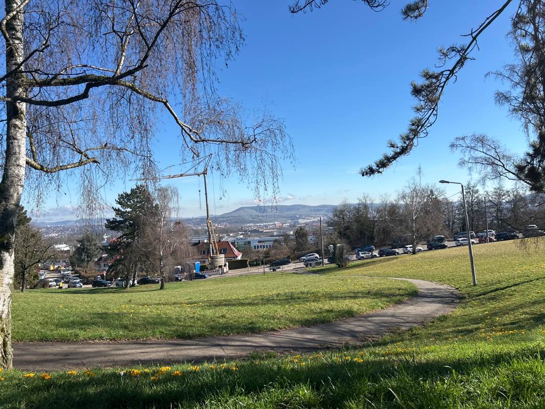 walking near me in Krokuswiese in winter