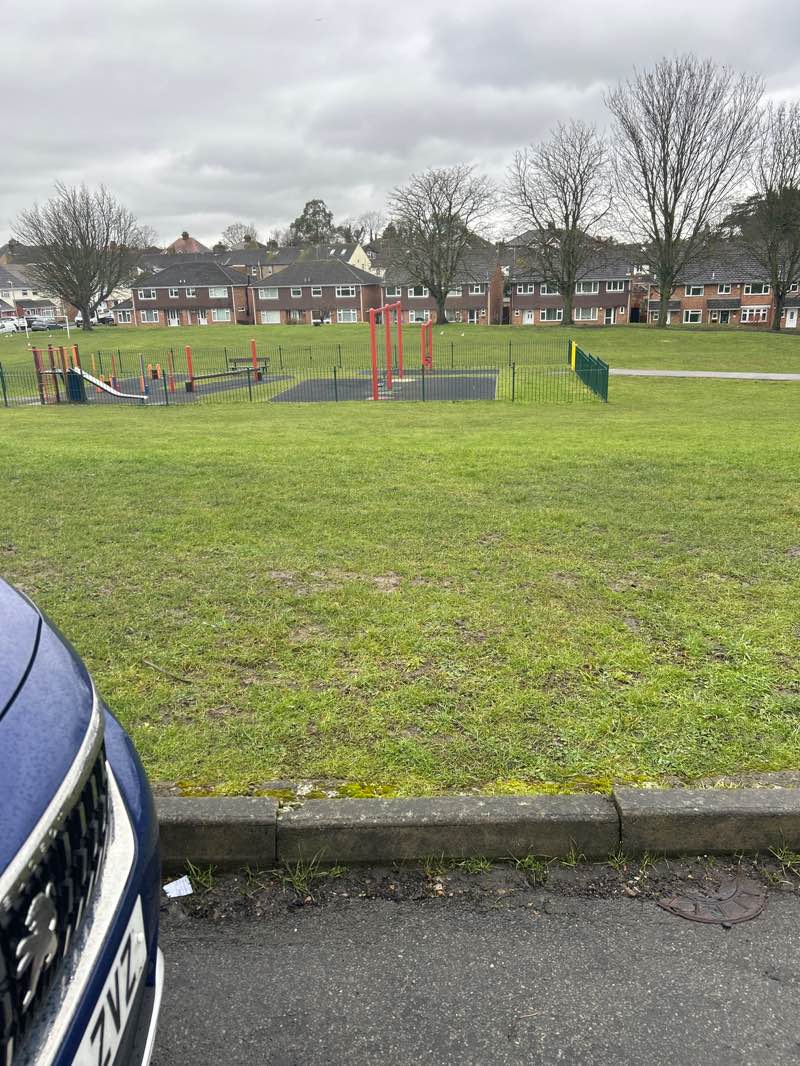 walking near me in Johnsons Park in winter