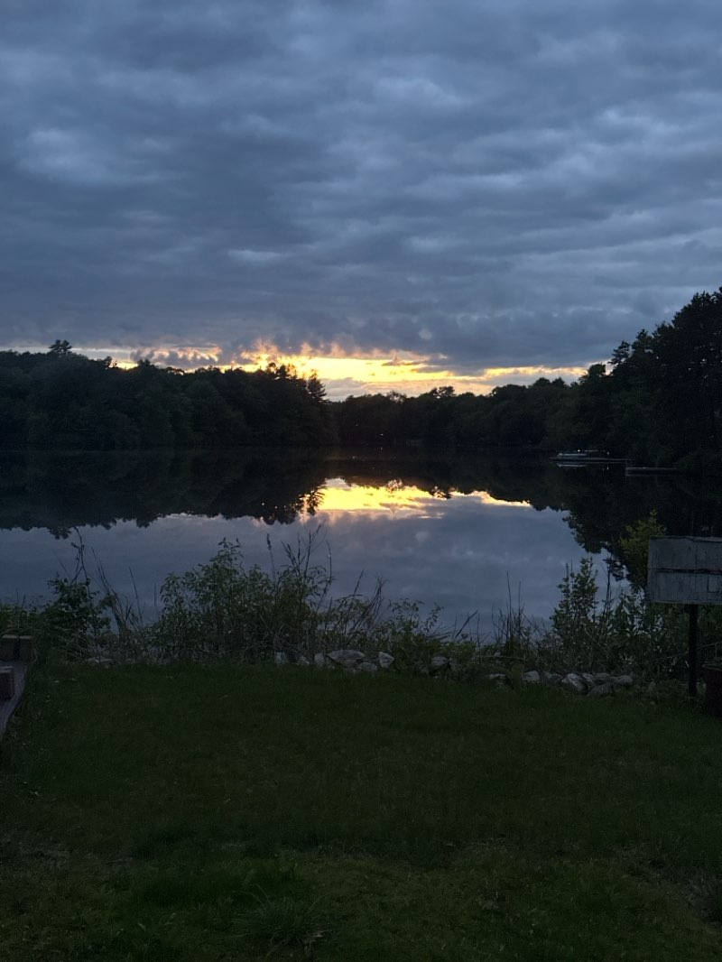 walking near me in Joseph Langworthy Memorial Park in spring