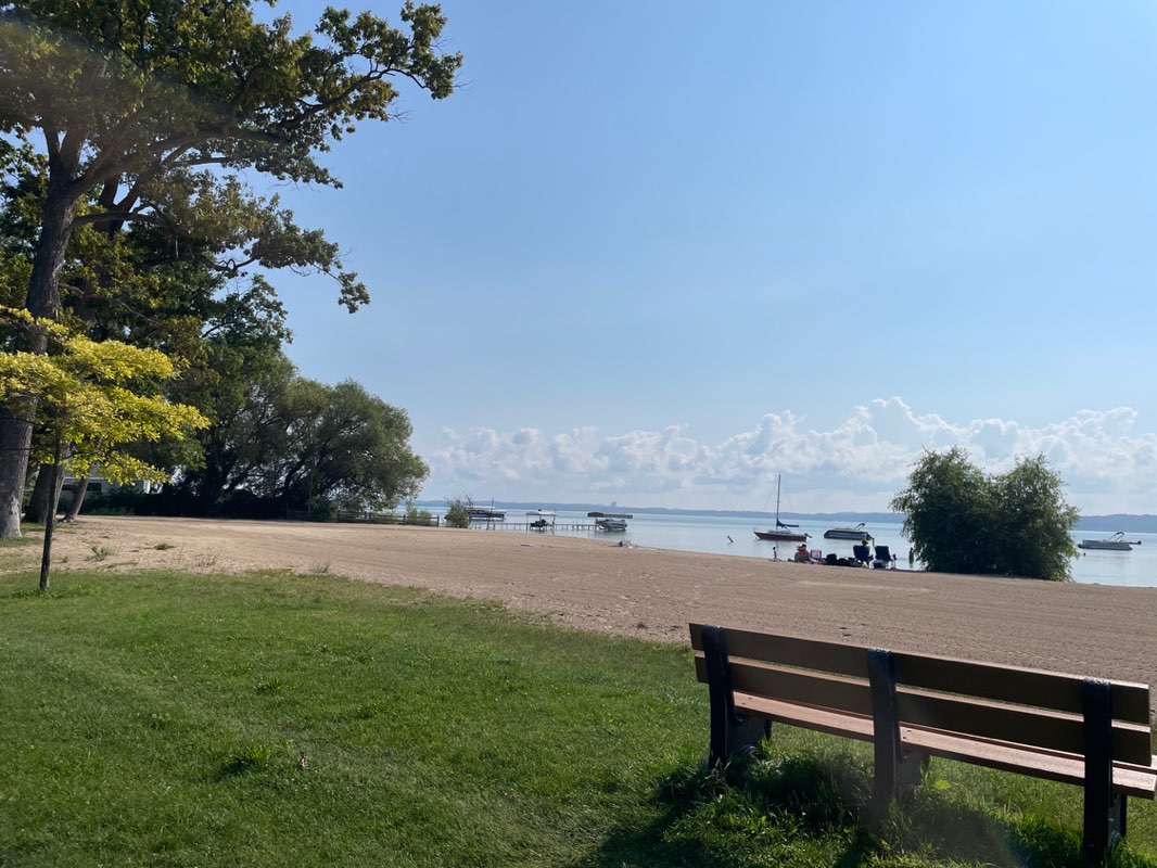 walking near me in East Bay Park in autumn