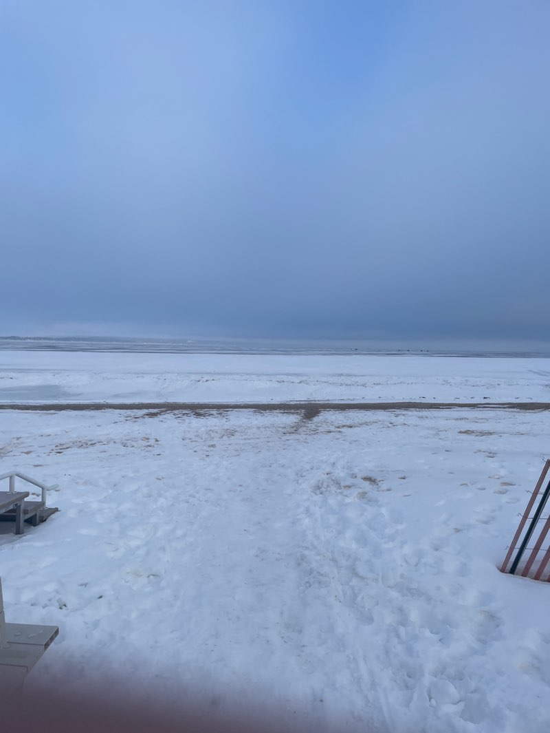 walking near me in Bryant Park in winter