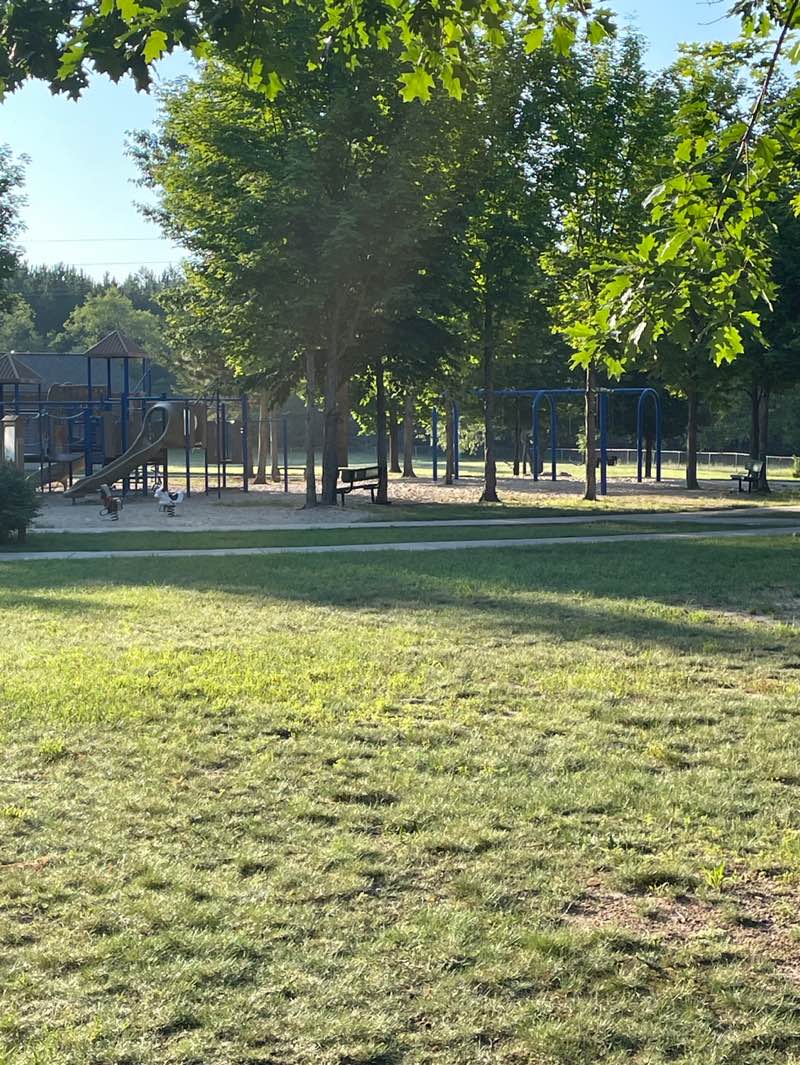 walking near me in Rapid River Township Park in summer